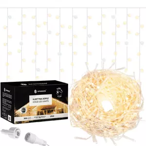 Aizkaru gaisma Springos CL0317 300L Flash — Springos aizkaru gaisma 300 LED, mirgošanas režīms