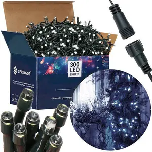 String lights Springos CL0320 300 LED, 15 m cable length