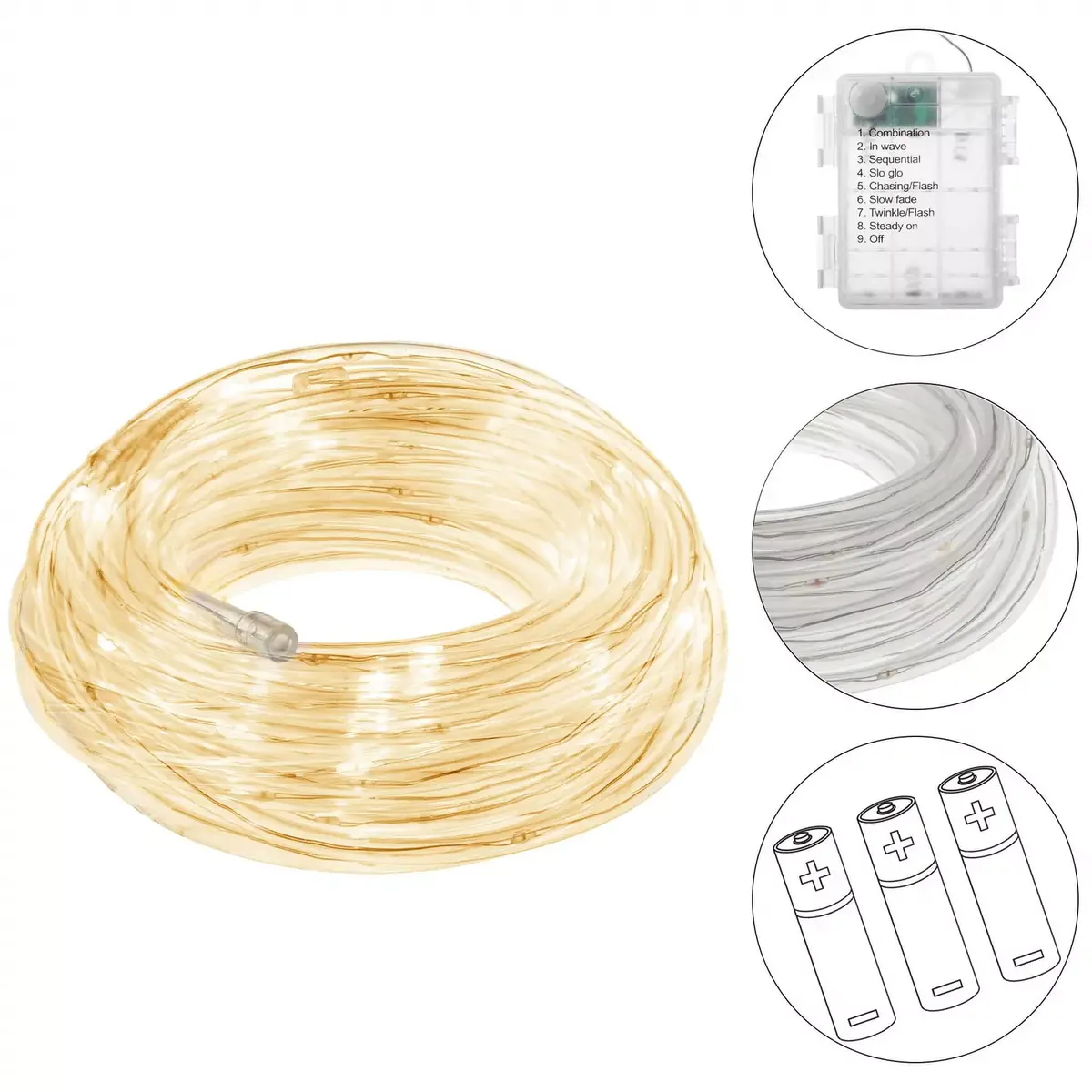 LED apgaismojuma šļūtene Springos CL0857 Photo 6