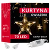 LED zvaigžņu aizkars Springos CL4016 — 70 LED Photo 2