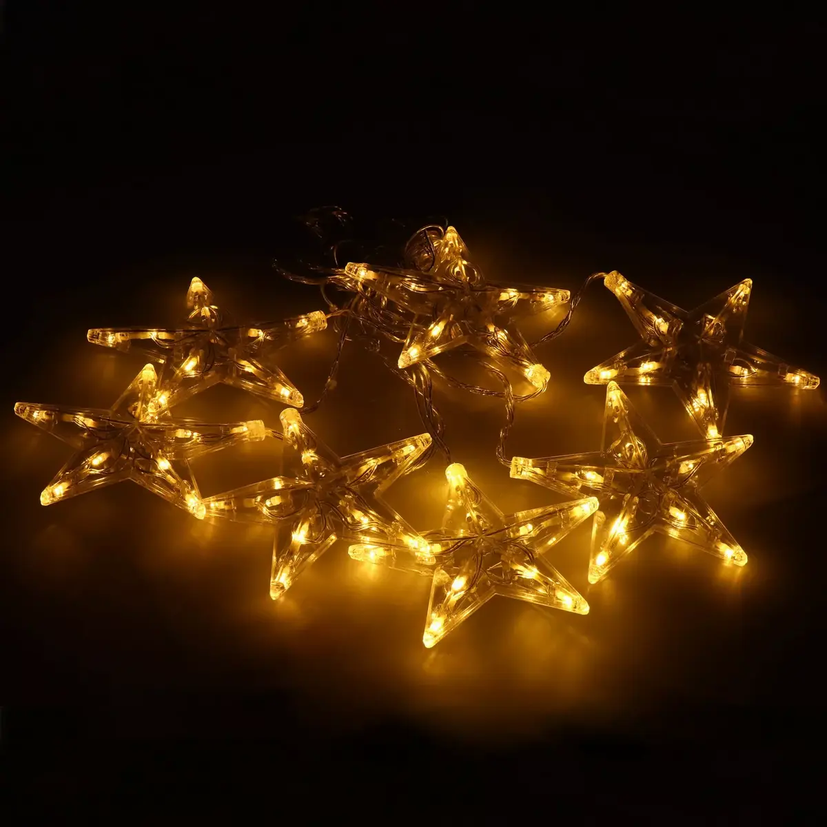 LED zvaigžņu aizkars Springos CL4016 — 70 LED Photo 4