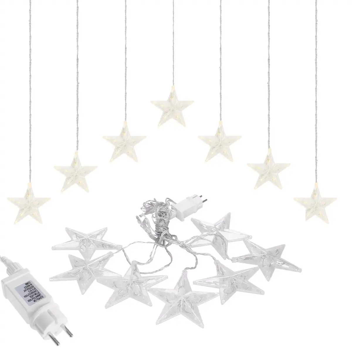 LED zvaigžņu aizkars Springos CL4016 — 70 LED Photo 7