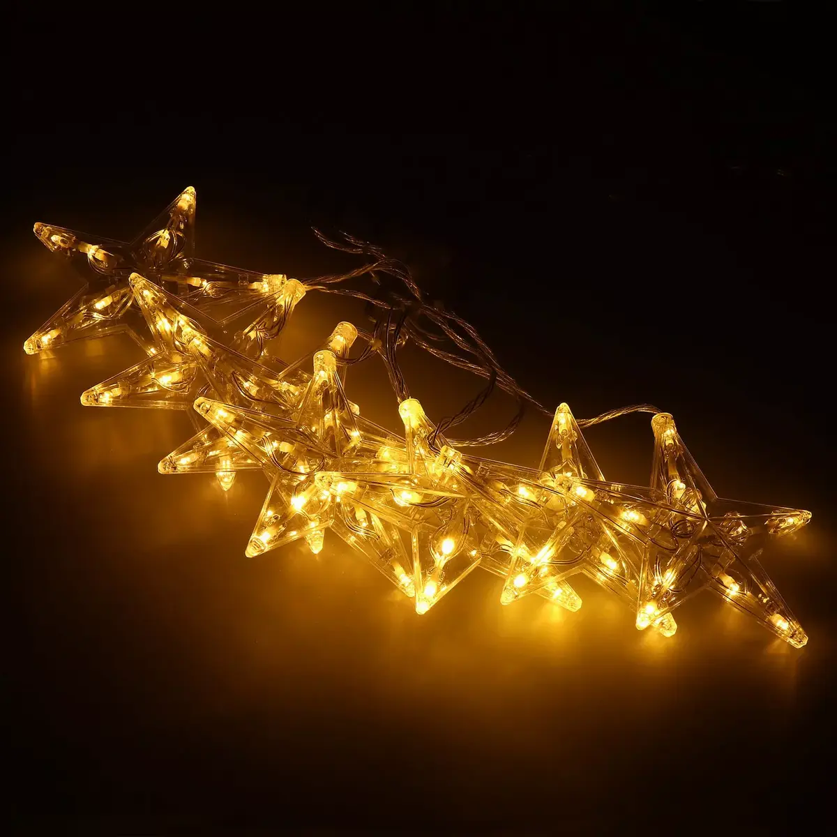 LED zvaigžņu aizkars Springos CL4016 — 70 LED Photo 9