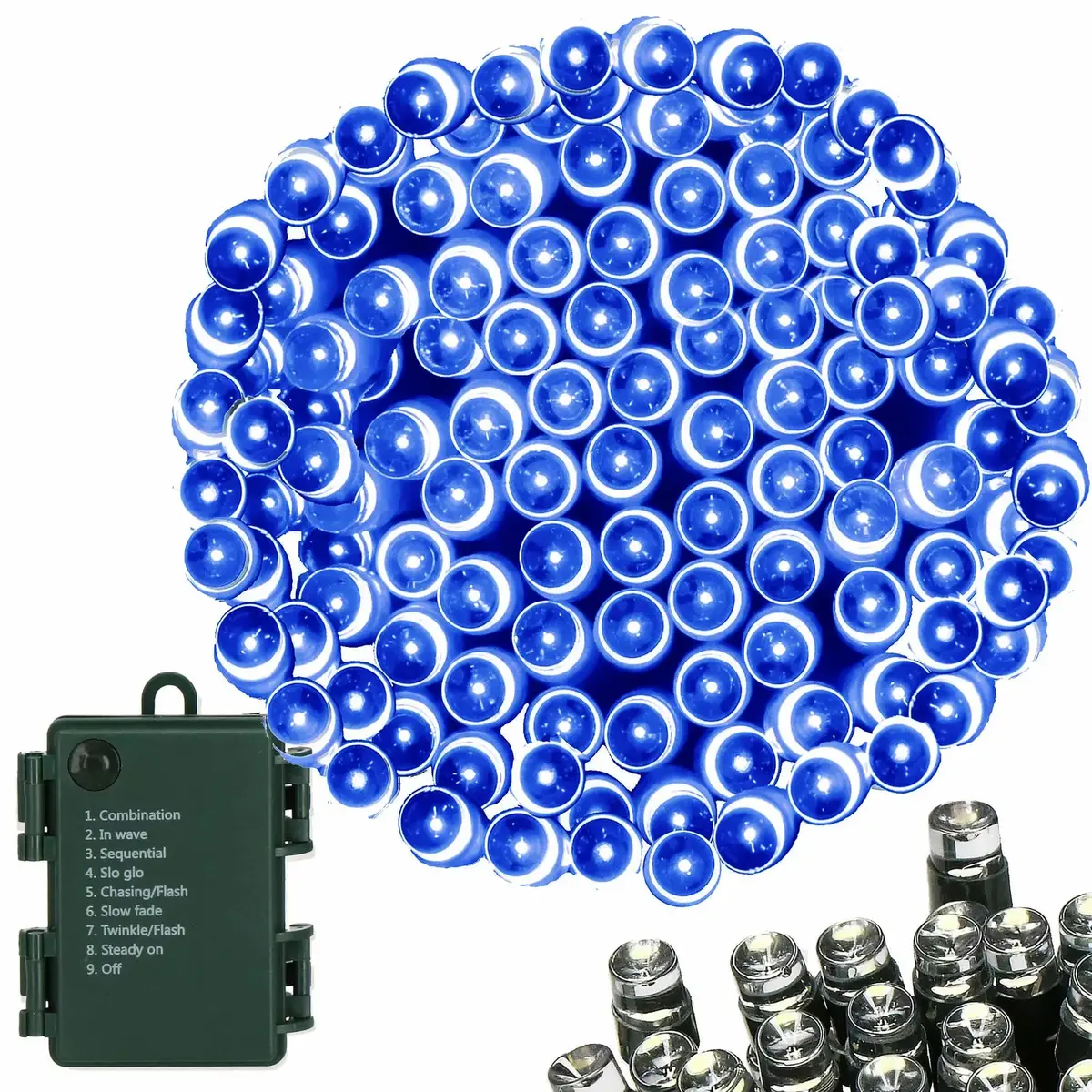 Springos CL4033 battery LED lights — 3 modes, 200 lm Photo 9