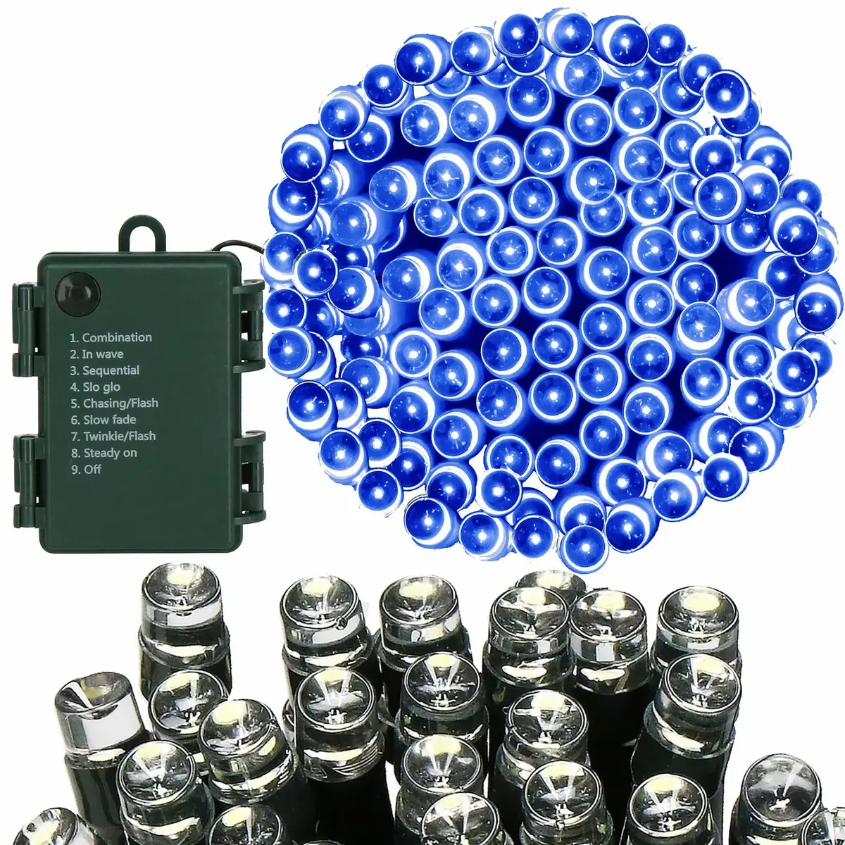 Springos CL4033 battery LED lights — 3 modes, 200 lm Photo 10