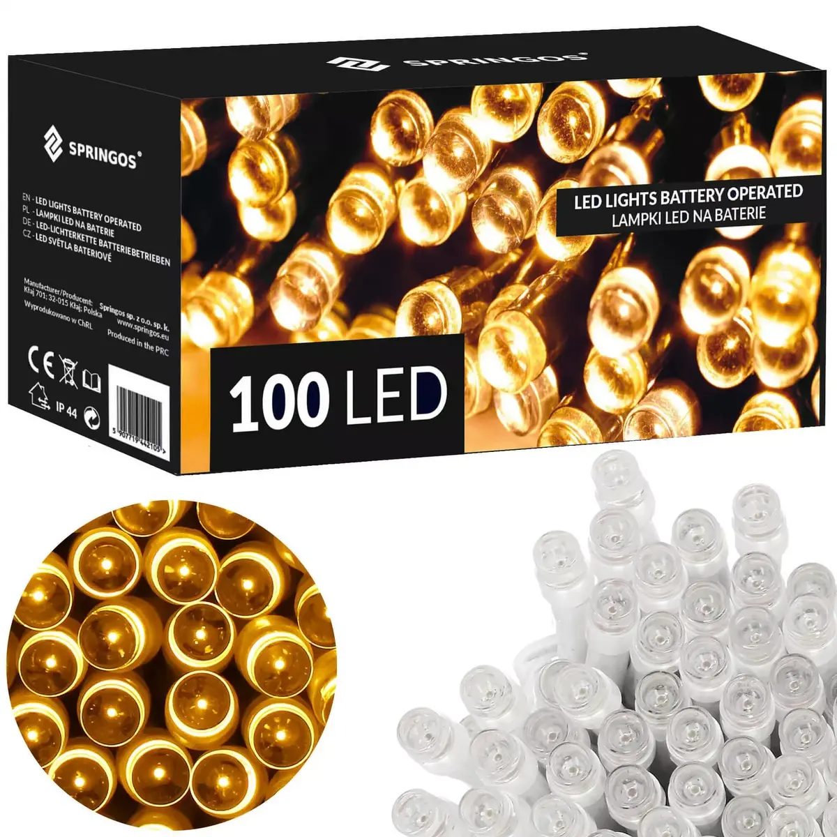 Springos CL4034 — гирлянда 100 LED Photo 5