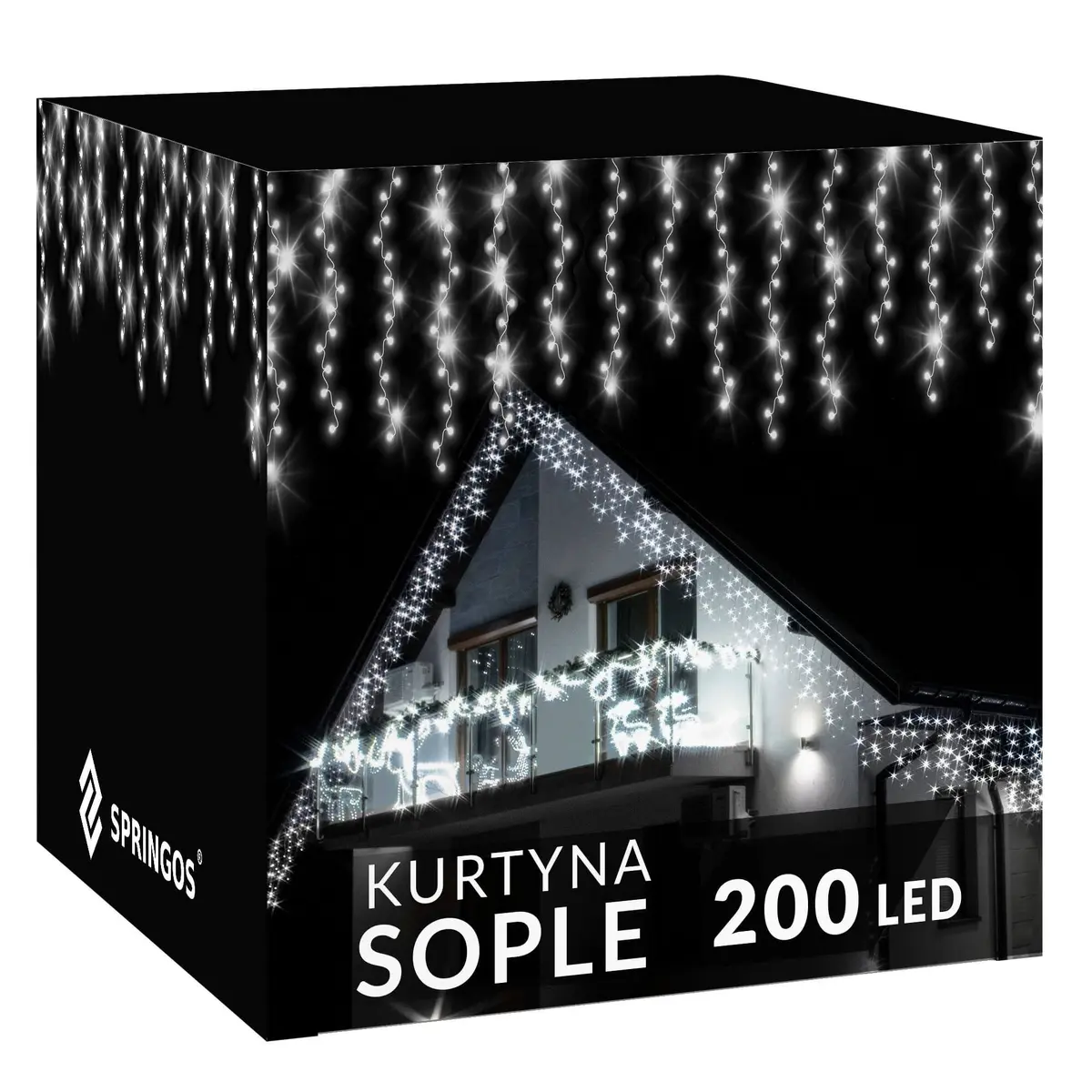 LED aizkaru gaismas Springos CL0200 200