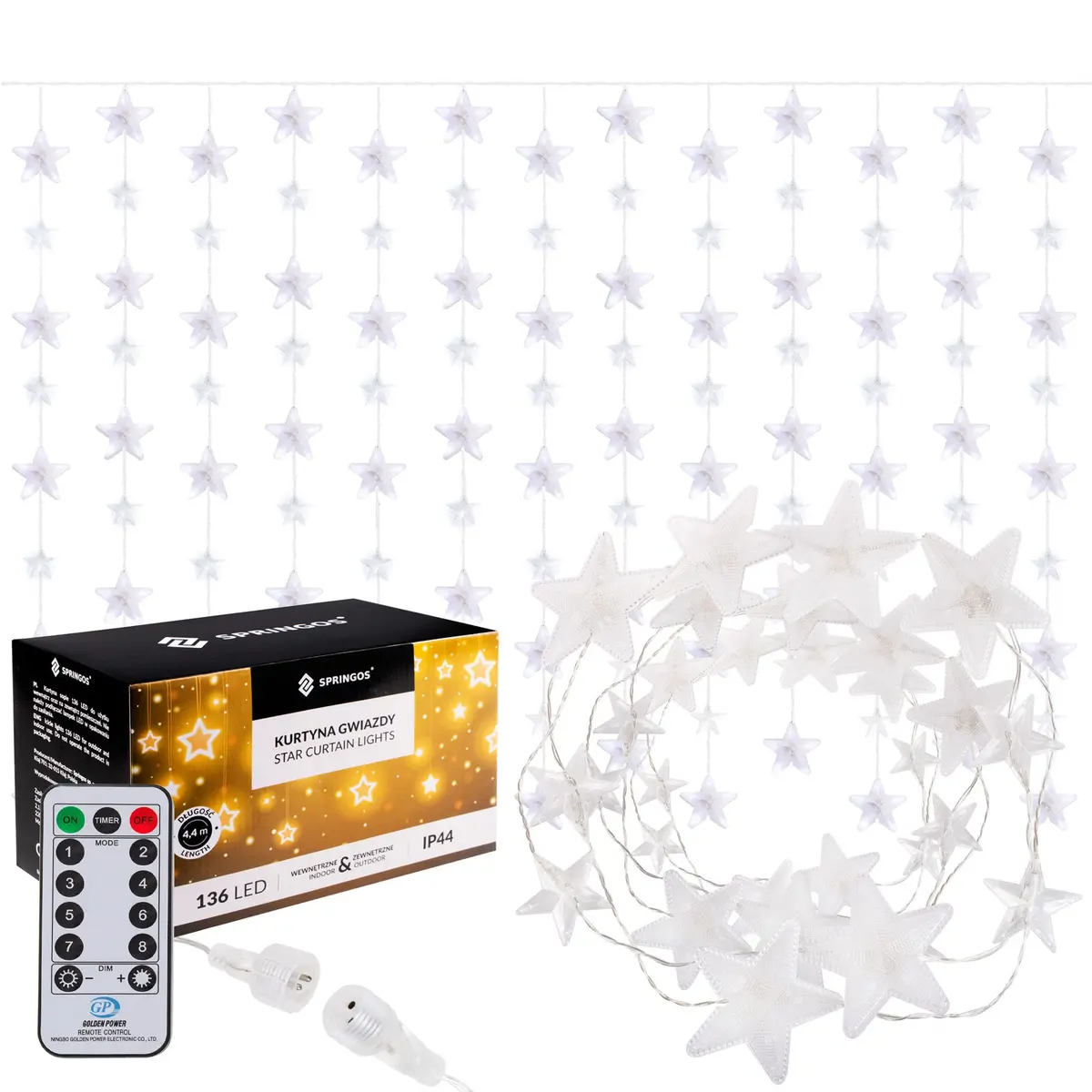Aizkaru LED gaismas Springos CL4006 2