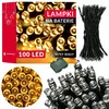 LED bateriju lampa Springos CL4030 — 100 LED Photo 6