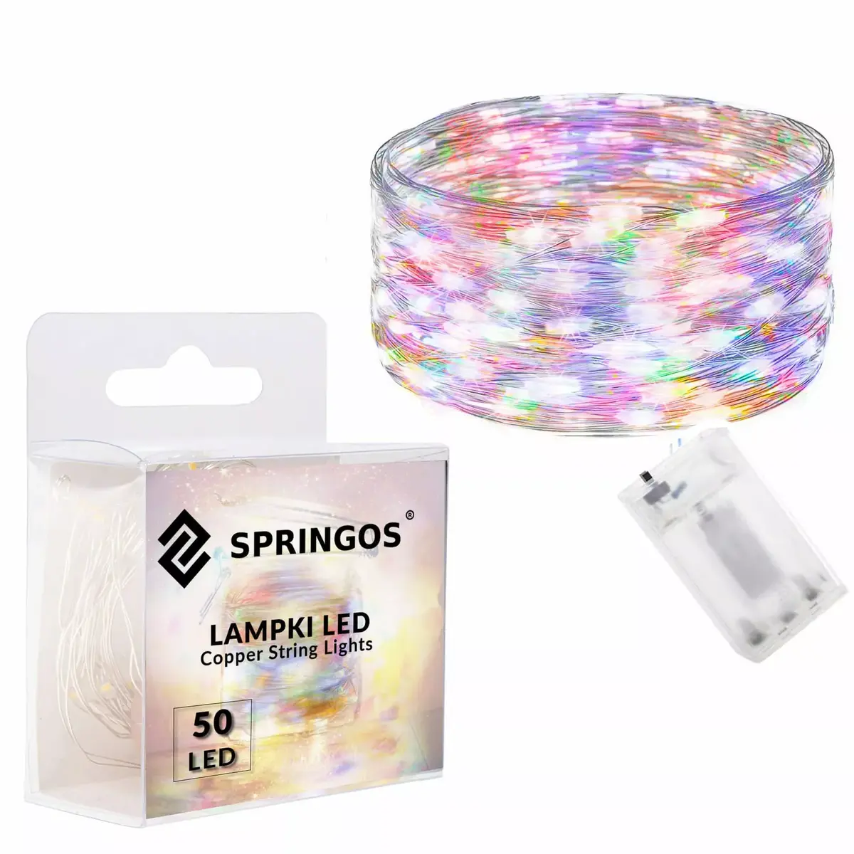 Springos CL0017 LED bateriju dekoratīvā lampa Photo 9