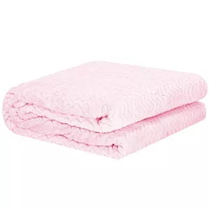 Woven throw blanket Springos HA7128 130×180 cm — lightweight home and sofa blanket