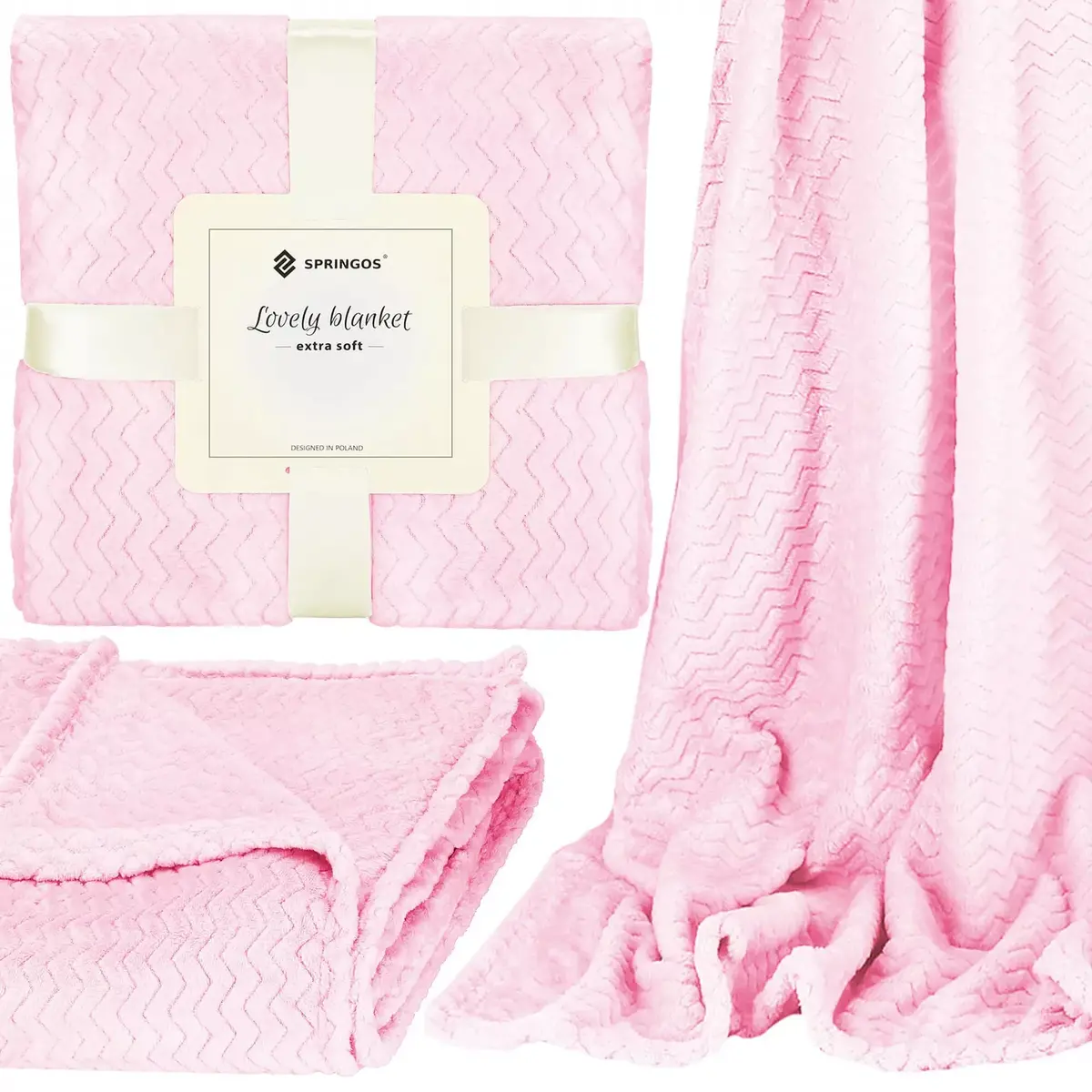 Throw blanket Springos HA7130 130×180 cm Photo 4