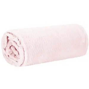 Двустороннее покрывало Springos HA7129 130x180 см с тиснённым зигзагообразным рисунком