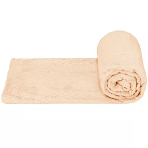Blanket Springos HA7148 160x200 cm — lightweight woven blanket for bed and sofa