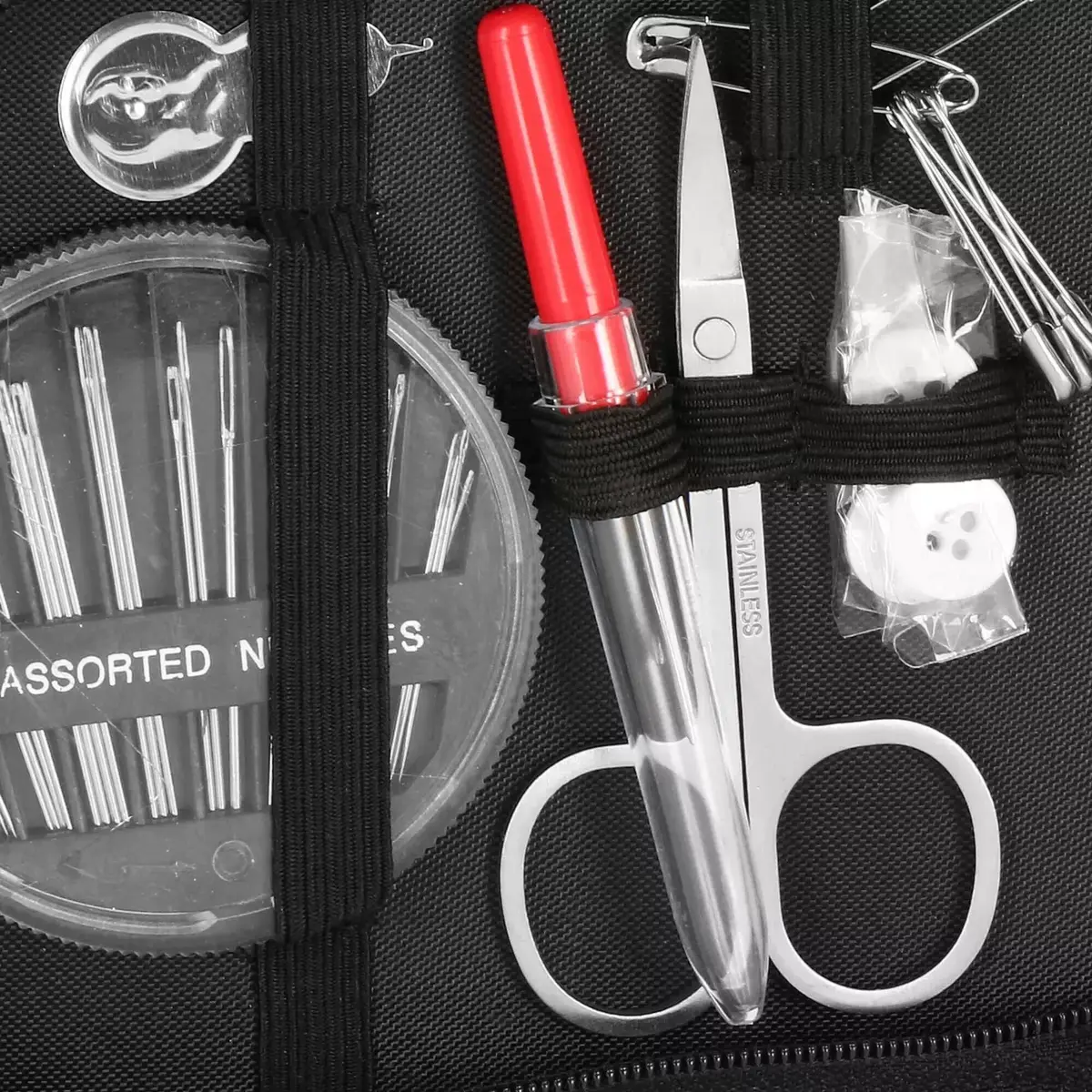 Sewing accessory set Springos HA7235 — 70 pcs Photo 2