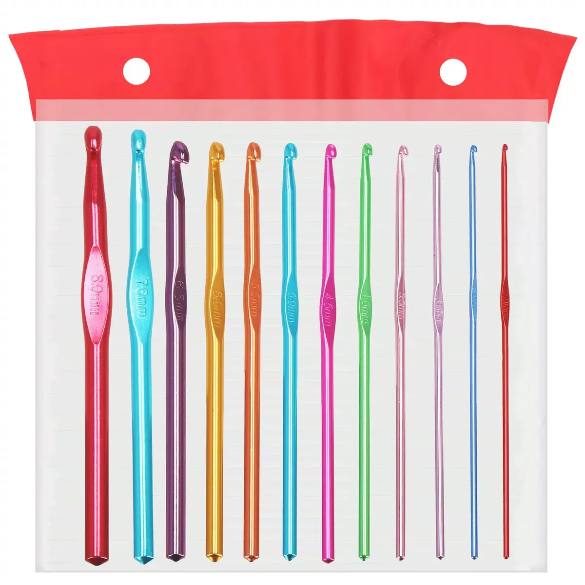 Springos HA7239 Crochet Hook Set - 12 Pieces Photo 6