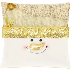 Springos CA0706 Pillowcase with Snowman Print