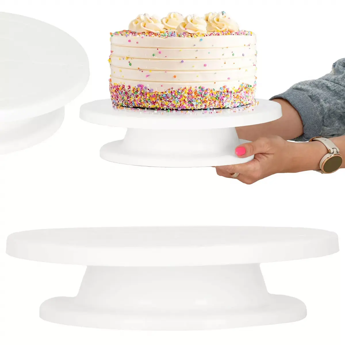 Springos KI0051 cake turntable 28 cm Photo 9