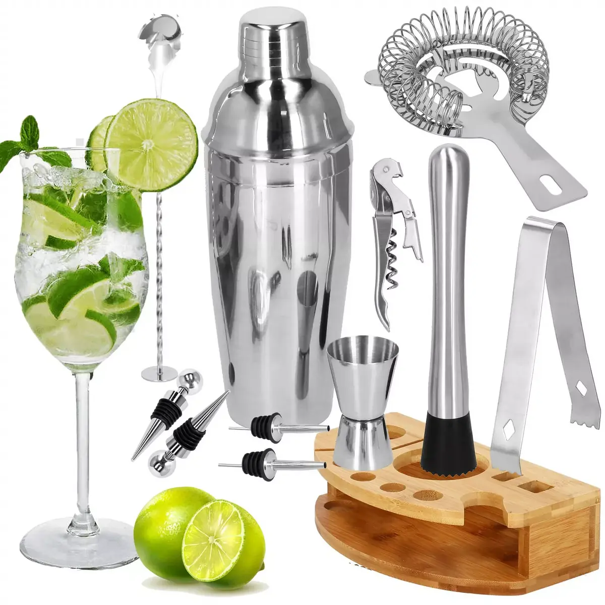 Bartender set Springos KI0012 — 12 pcs Photo 2