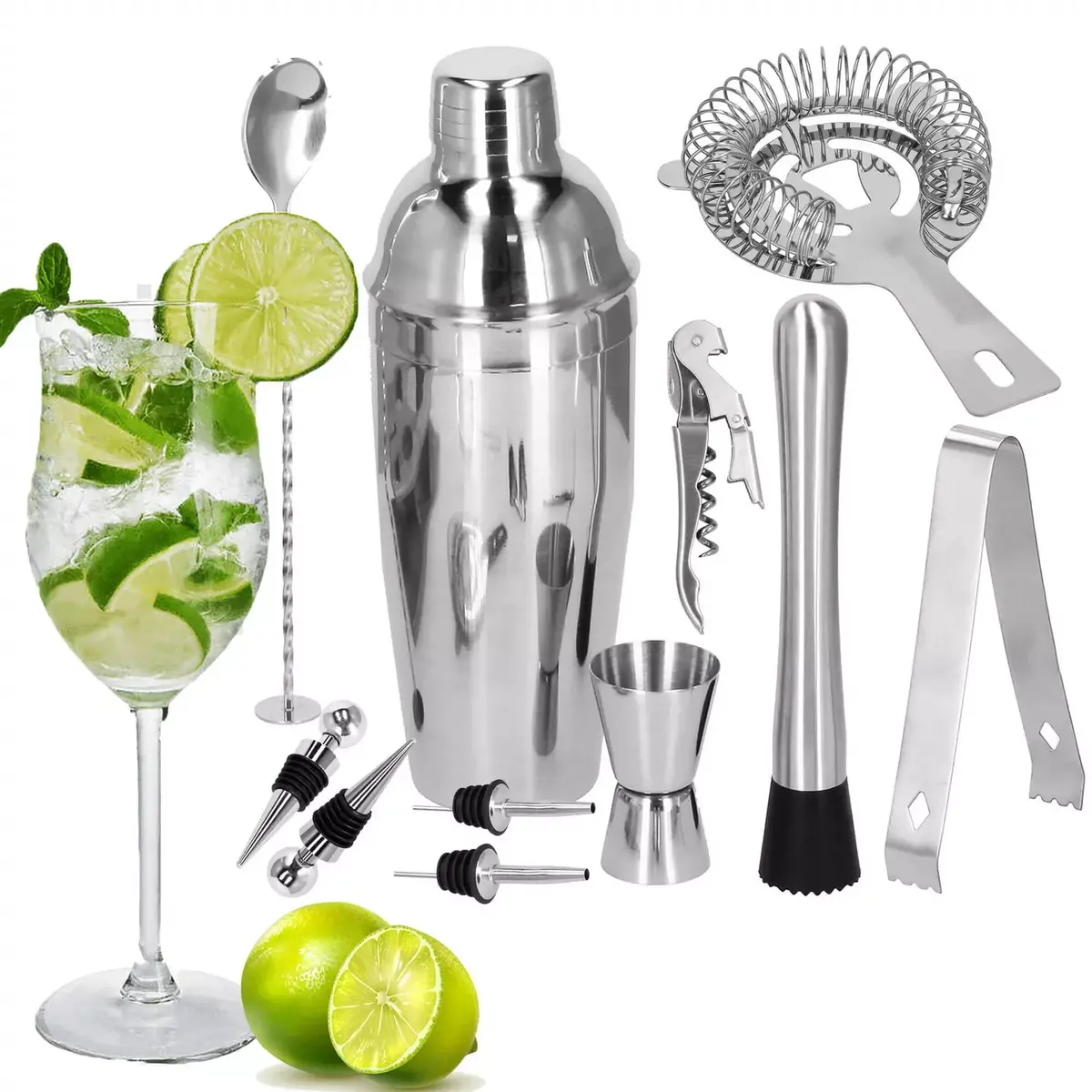Bartender set Springos KI0012 — 12 pcs Photo 3