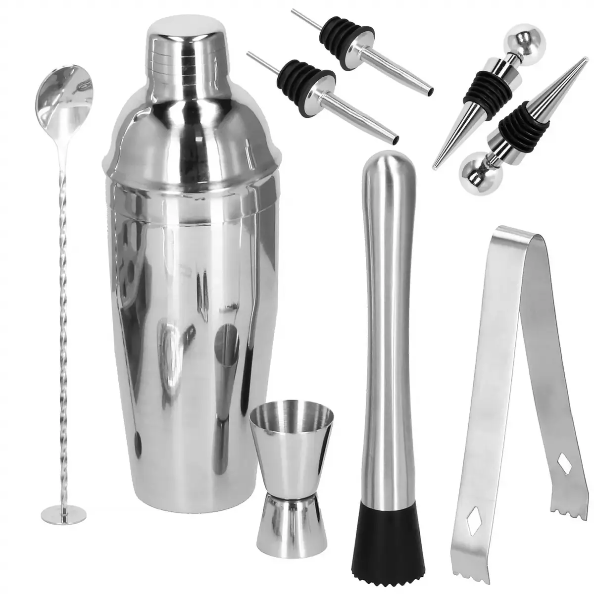 Bartender set Springos KI0012 — 12 pcs Photo 6