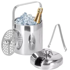 Ice bucket Springos KI0116 stainless steel portable