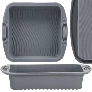 Baking pan Springos KI0070 — metal rectangular mold for baking