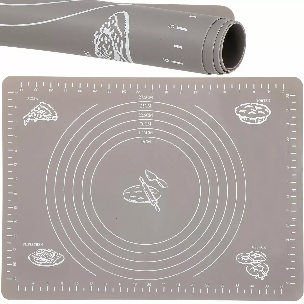 Silicone pastry board Springos KI0026 40x30 cm Photo 2