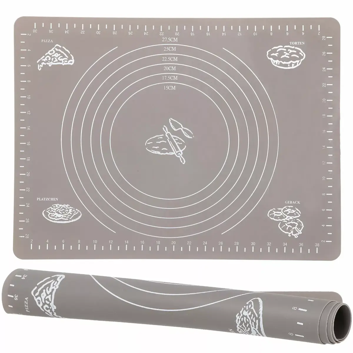 Silicone pastry board Springos KI0026 40x30 cm Photo 3