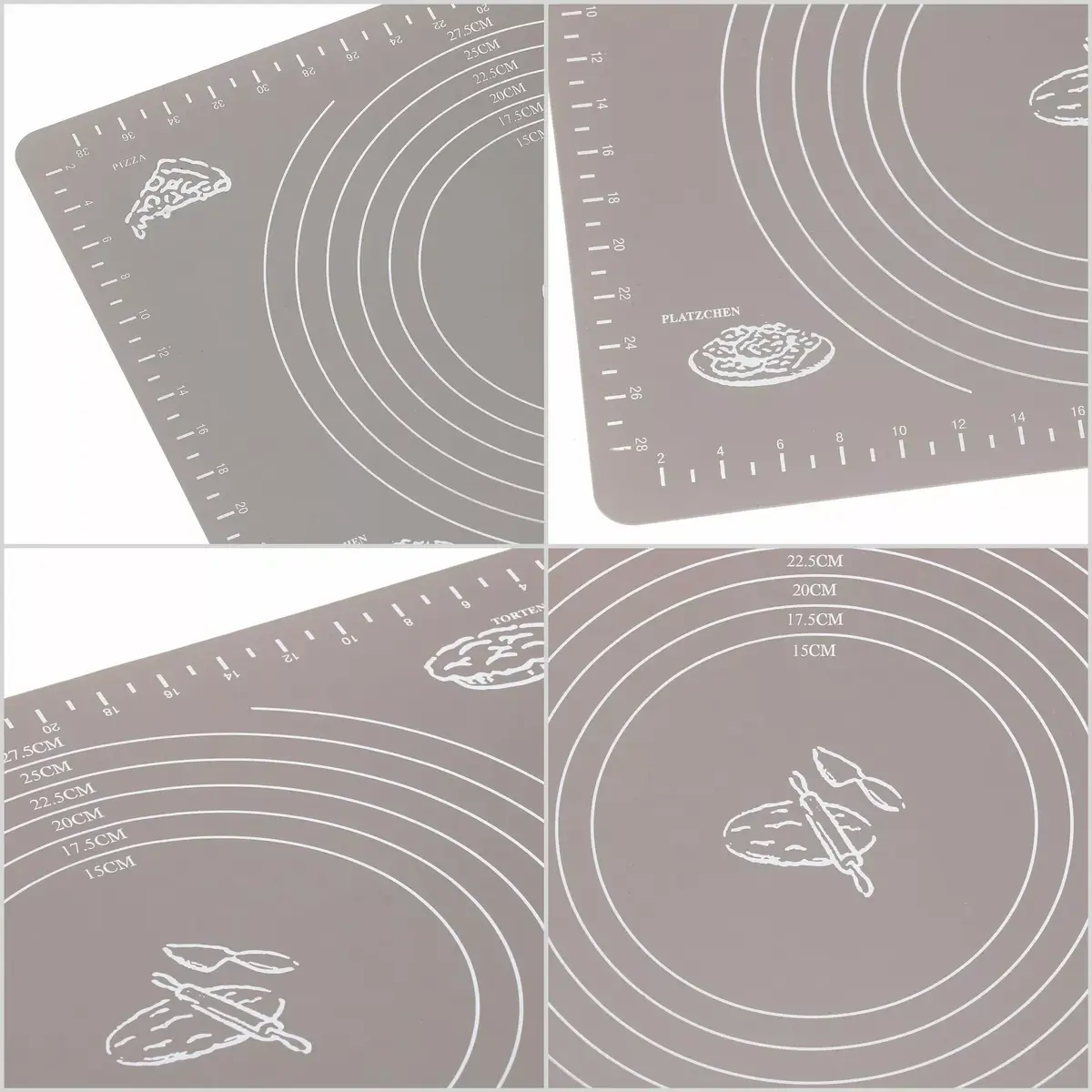 Silicone pastry board Springos KI0026 40x30 cm Photo 7