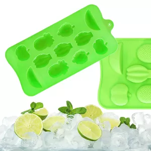 Ice mold Springos KI0040 flexible silicone easy-release ice cube tray reusable silicone ice maker