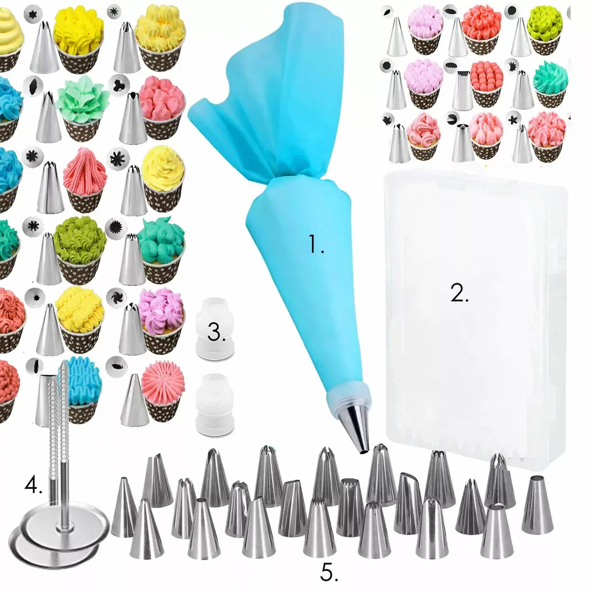 Springos KI0091 38-piece baking and decorating set Photo 10
