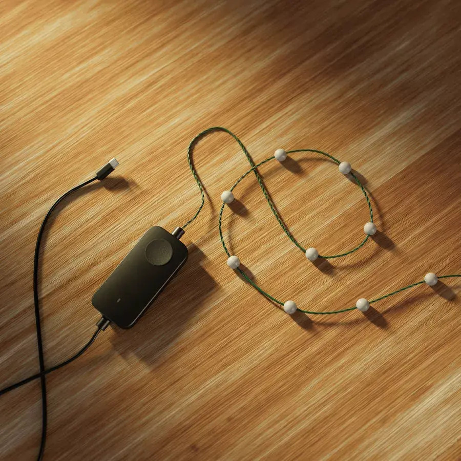 Умная гирлянда Twinkly Strings USB-C Pearls Photo 3