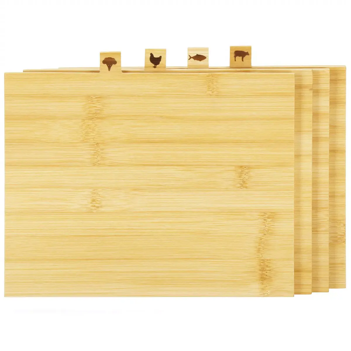 Springos KI0109 Cutting Board Set - 4 Pieces Photo 6
