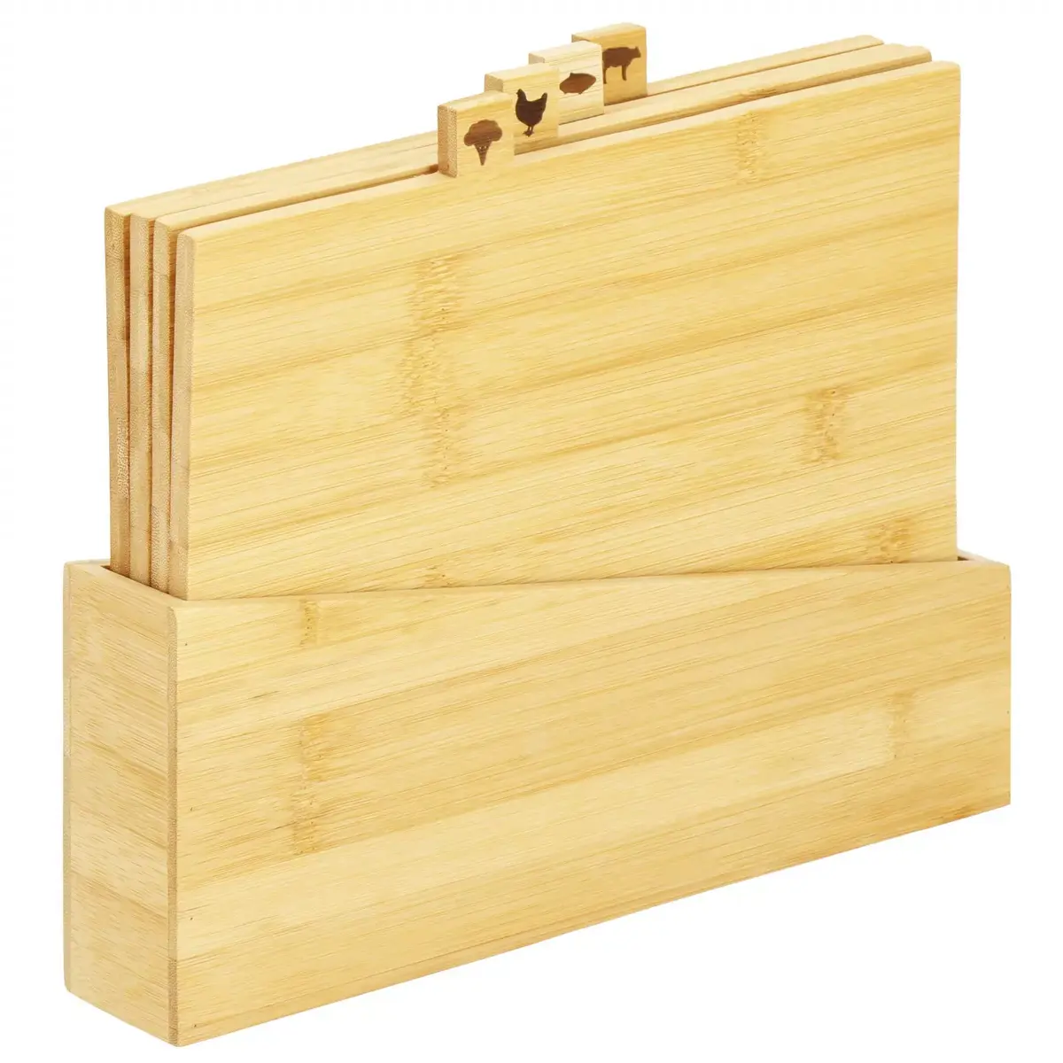Springos KI0109 Cutting Board Set - 4 Pieces Photo 9