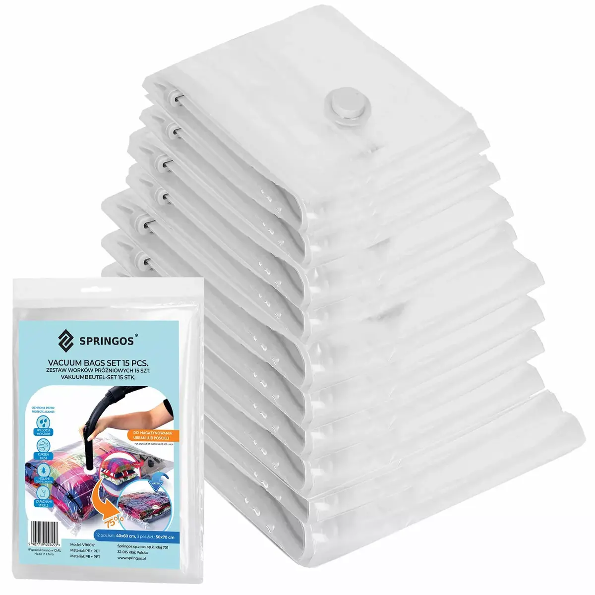 Вакуумные пакеты Springos VB0019 — 10 шт. Photo 10