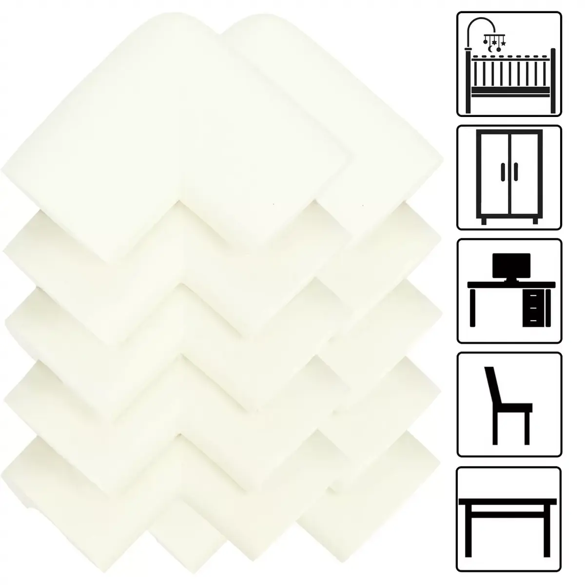 Furniture edge protection Springos HA5120 set of 10 Photo 9