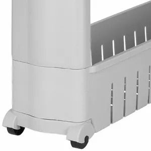 Springos HA1019 Mobile Cabinet with 3 Shelves