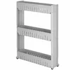 Springos HA1019 Mobile Cabinet with 3 Shelves Photo 5