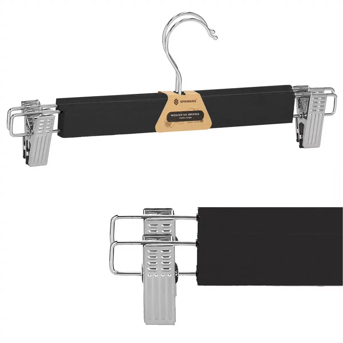 Springos HG0064 Clothes Hangers - Set of 2 Photo 8