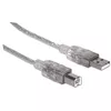 USB-A к USB-B кабель Manhattan USB2AA2M Photo 2