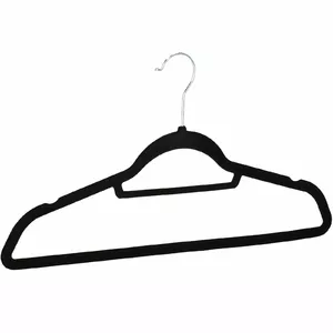 Wooden clothes hanger Springos HG0041, natural finish