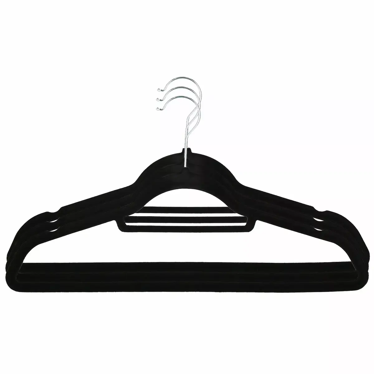 Wooden clothes hanger Springos HG0041 Photo 8