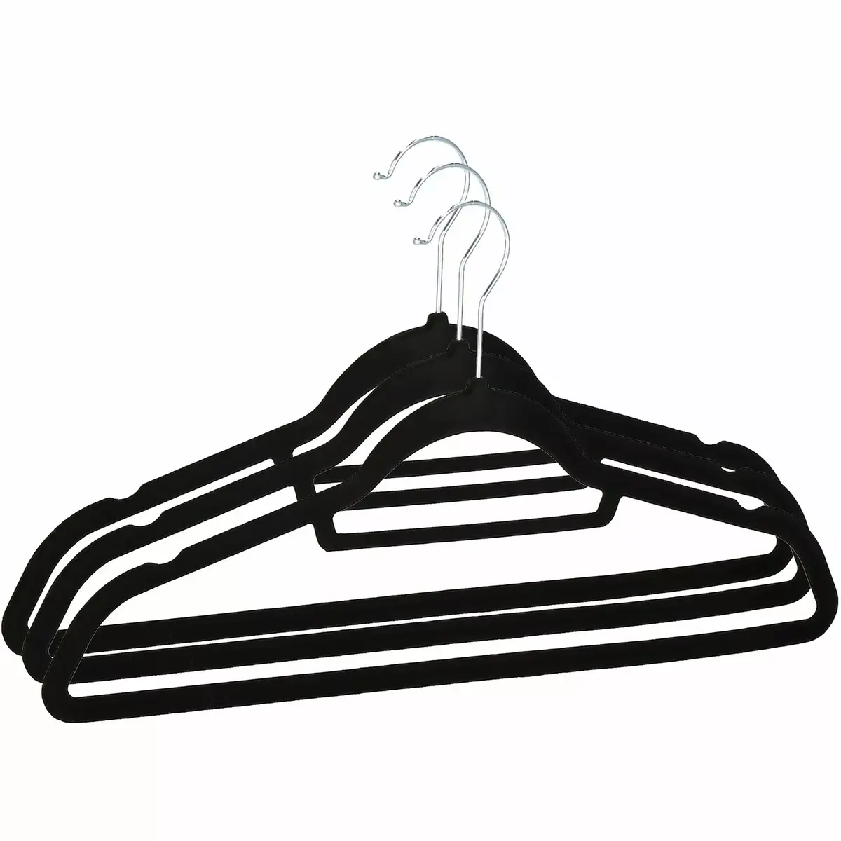 Wooden clothes hanger Springos HG0041 Photo 9