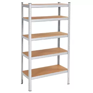 Стеллаж Springos HA5165 150x75x30 см, 5 полок, металлический складской шкаф