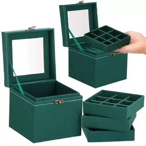 Rotaslietu organizators Springos HA1048 kompakts kubs 12.2×12.2×12.2 cm