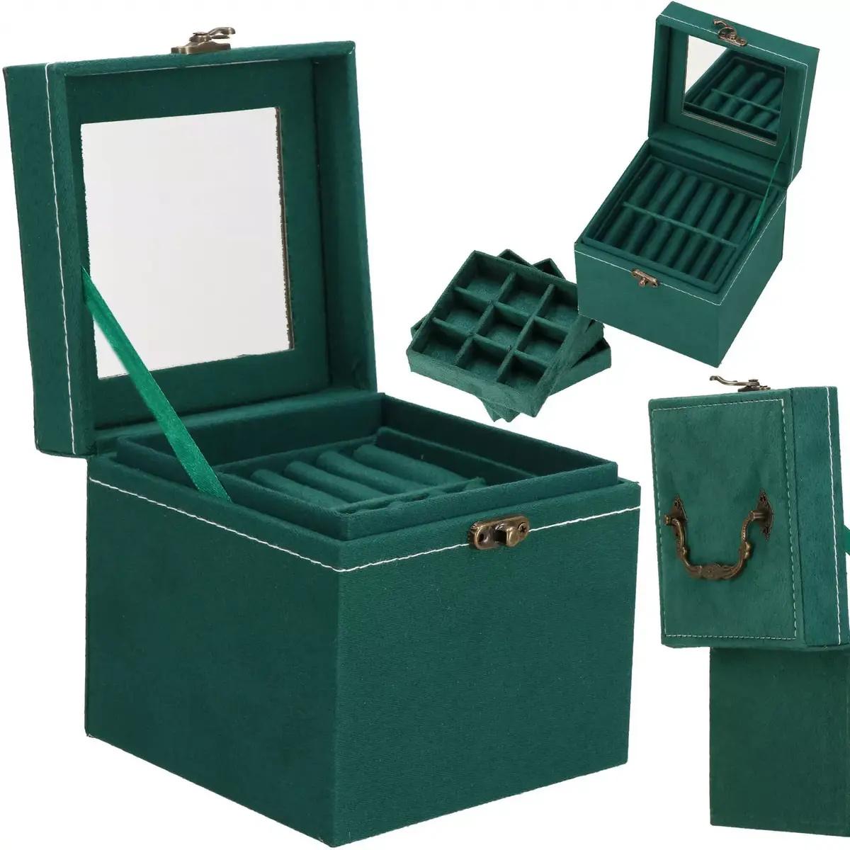 Springos HA1048 jewelry organizer cube 12.2 cm Photo 10