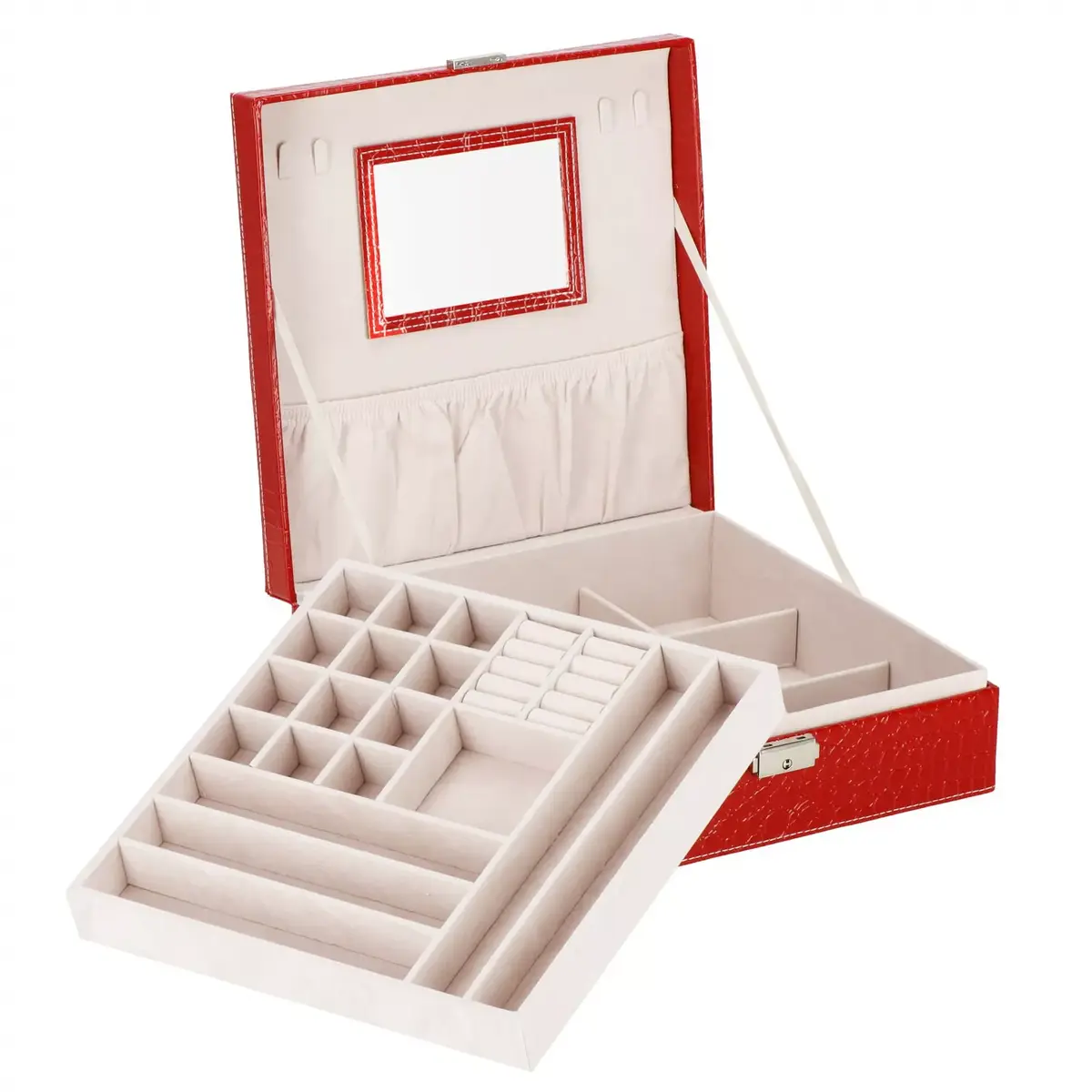 Jewelry organizer Springos HA1027 26.5x26.5x8.5 cm Photo 3