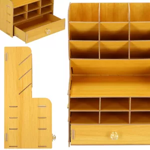 Galda organizators Springos HA7262 kompakts dizains daudznodalījumu izturīgs materiāls