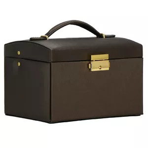 Jewellery box Springos HA1029 compact design — small storage case for rings, earrings, necklaces